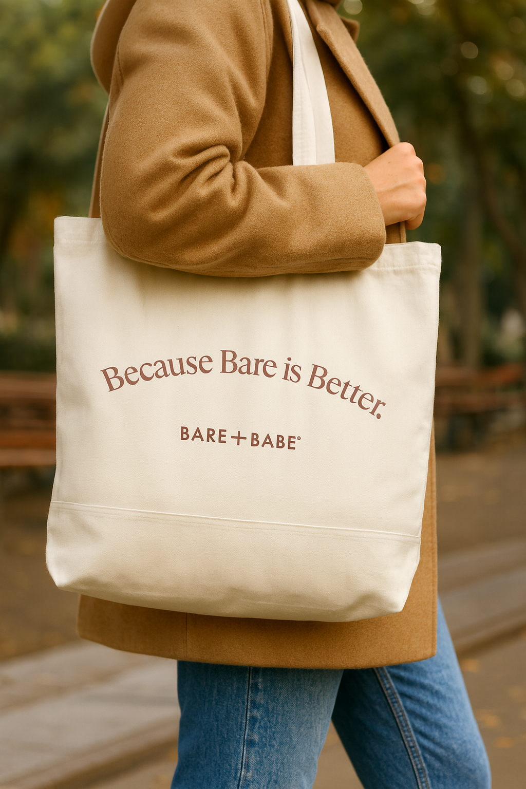 Because Bare is Better Tote Bag